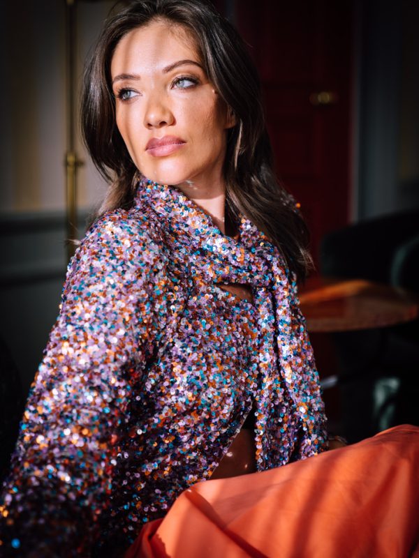 Fashion Shooting mit Model in Sommermode aufgenommen im Sauerland NRW